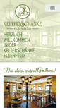 Mobile Screenshot of kelterschaenke.de